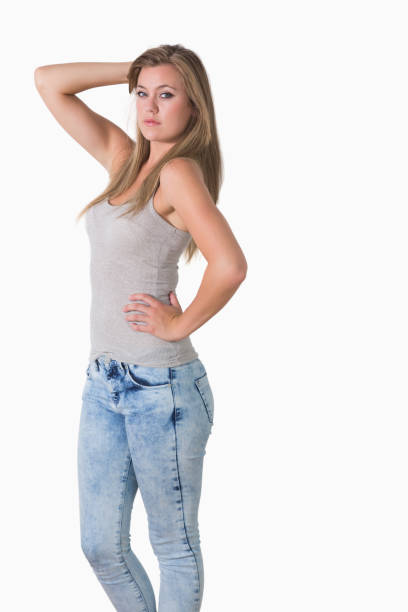 istock Natural styled woman 827875042