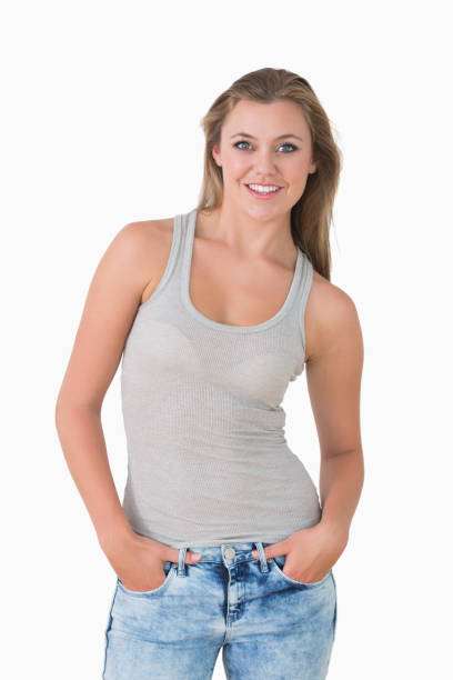 istock Woman in casual look 827875100