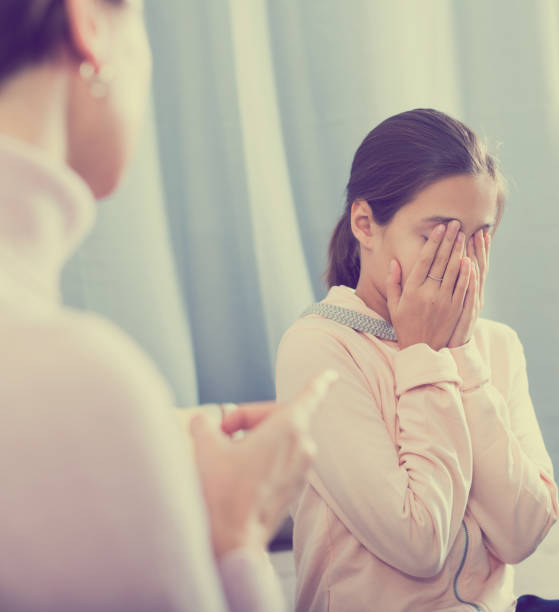 istock Mother reprimands her daughter 827892386