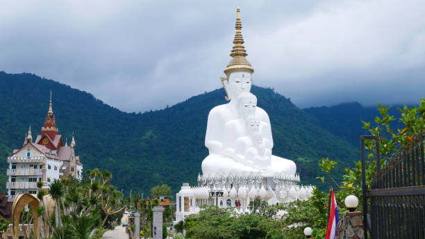 istock White Buddha in Thailand 827895794