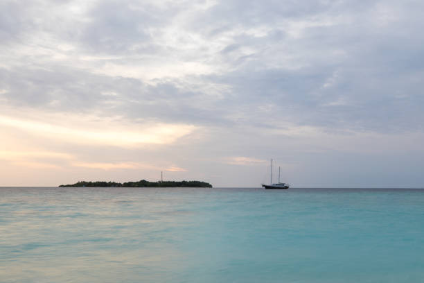 The beautiful landscape of a sea