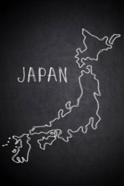 istock Map of Japan , Asia 827905384