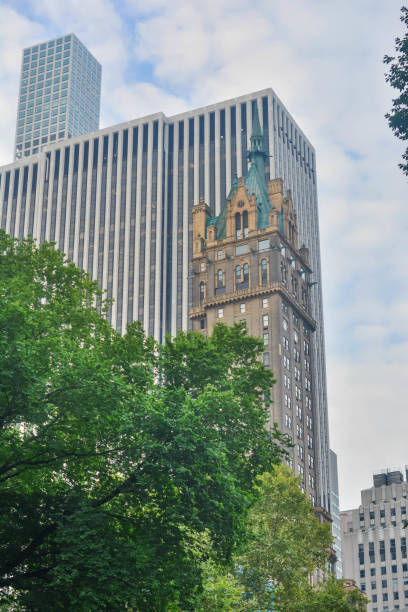istock Buildings look up in manhattan NYC 827905664