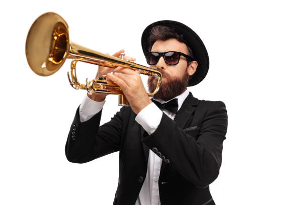 istock Musician playing a trumpet 827913846