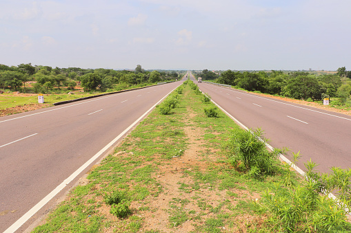 India's National Highway number 26 near Jhansi
