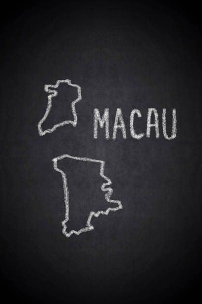 istock Map of Macau , Asia 827937346