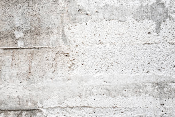 istock Blank white grunge cement wall texture background, banner, interior design background 827939228
