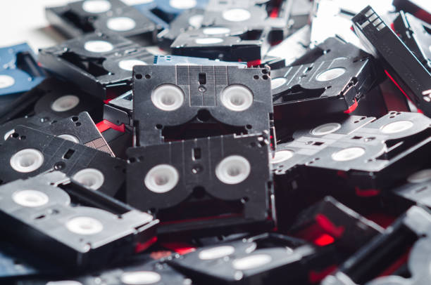 istock Minidv Camcorder Tape Cassettes 827950958