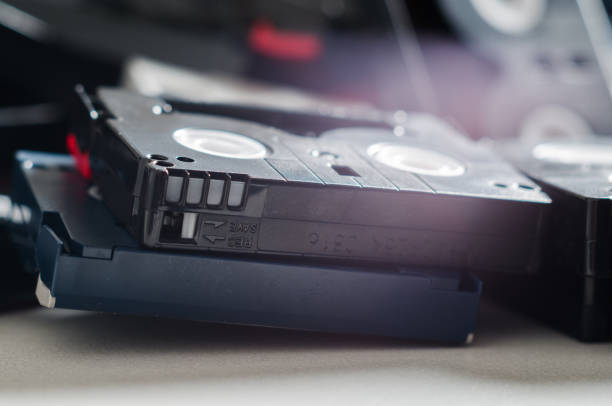 istock Minidv Camcorder Tape Cassettes 827950984