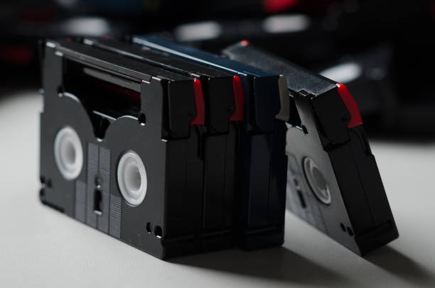 istock Minidv Camcorder Tape Cassettes 827951094