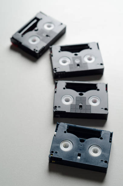 istock Minidv Camcorder Tape Cassettes 827951194