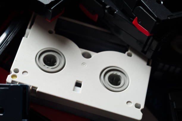 istock Minidv Camcorder Tape Cassettes 827951196
