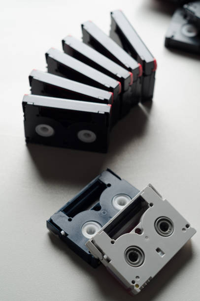 istock Minidv Camcorder Tape Cassettes 827951238
