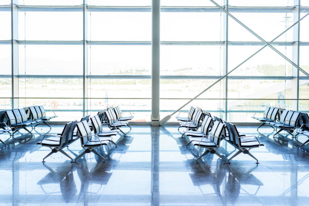 istock Airport waiting area 827962502
