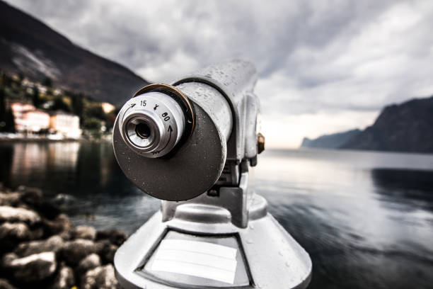 istock Telescope over Lake Garda in Italy 827999210