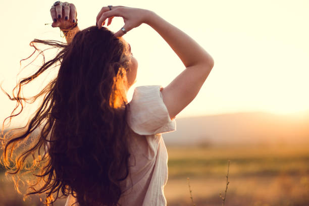 istock Wind In Her Wavy Hair 828012578