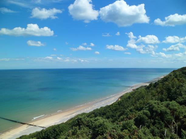 istock Overstrand Beach From The Cliffs In Summertime 828018712