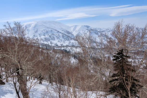 istock Mountain snow hokkaido 828022826