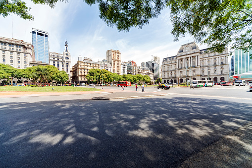 The Buenos Aires city square located in Plaza de Mayo