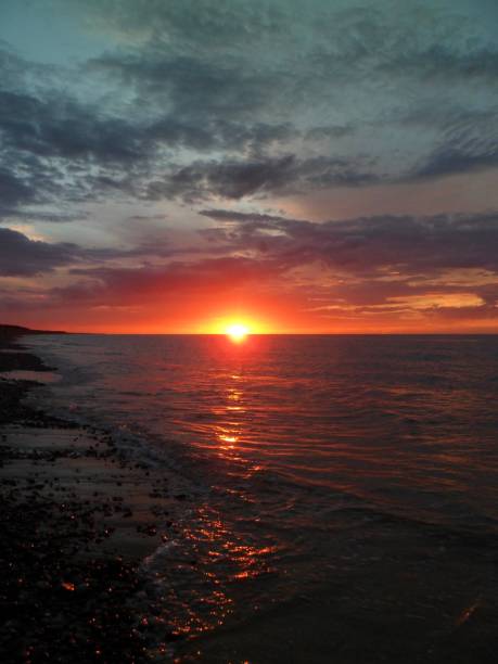 istock Sunset At Weybourne Beach, North Norfolk 828043620