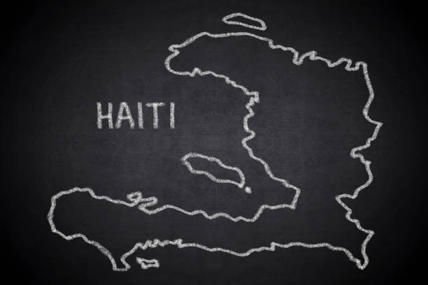 istock Map of Haiti , Americas 828058760