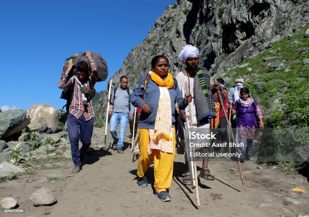 Amarnath Yatra Stock Photo - Download Image Now - Anantnag District, Asia,  Cave - iStock