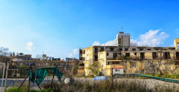 istock United Nations buffer zone (Green line) in Cyprus in Nicosia. 828095406