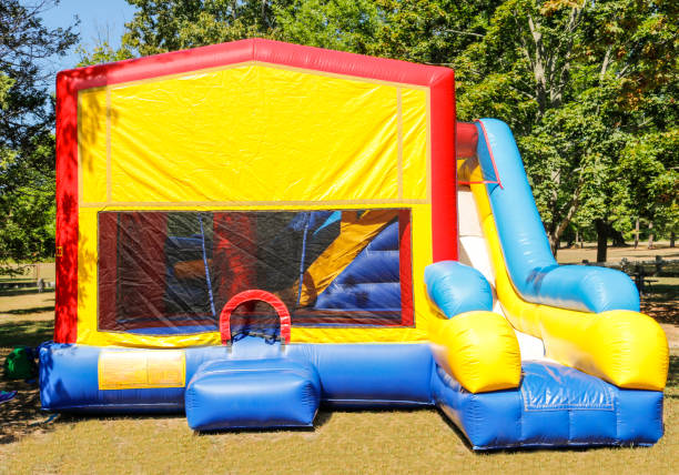 istock Colorful party Air slide 828096232