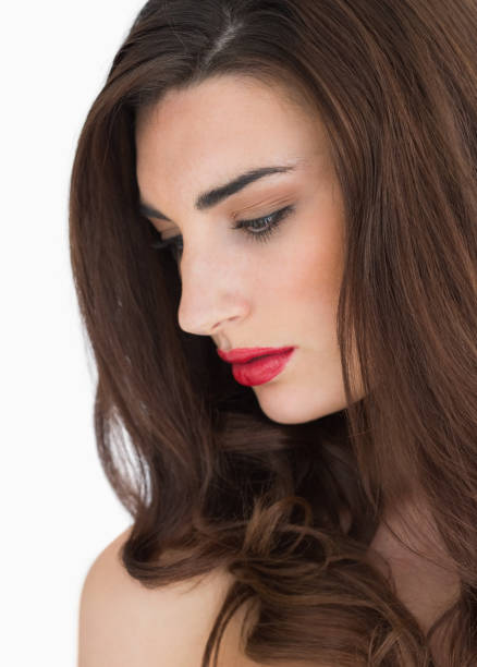 Beautiful Woman With Light Skin Red Lips And Dark Hair Stock Photos, Pictures & Royalty-Free Images - iStock Beautiful Woman With Light Skin Red Lips And Dark Hair Stock Photos, Pictures & Royalty-Free Images - iStock
