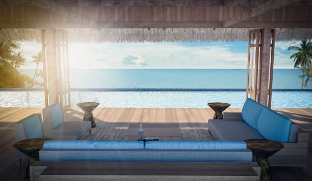 istock Beautiful living room 828110220