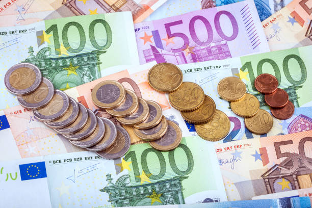 istock Euro money stacks and bills 828116960