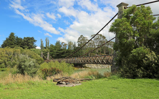 istock Landscape with Clifden suspension bridge 828133428