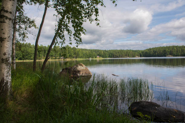 istock Lake in Savonlinna, Finland 828142632