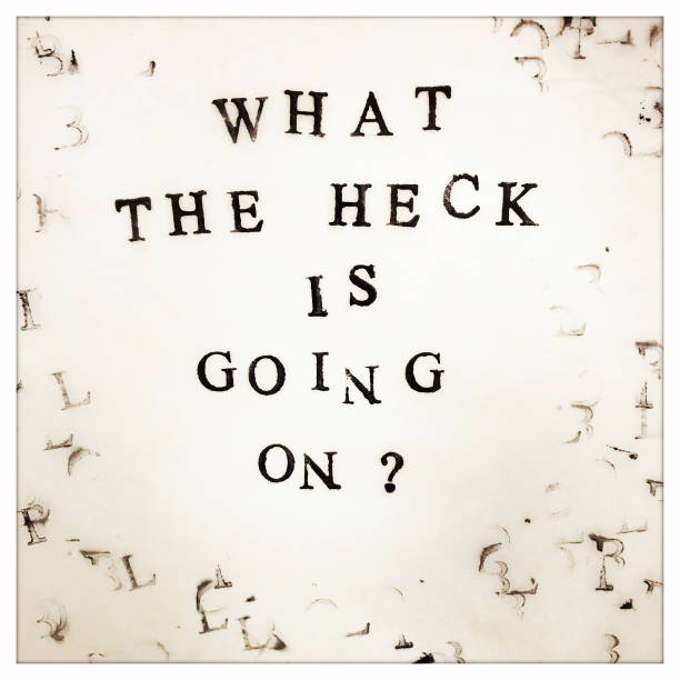 istock Grungy What the Heck is Going On? 828154576