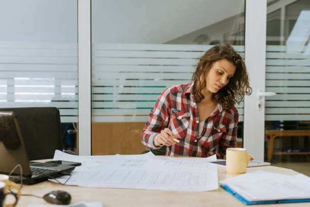 istock Designer Brainstorming New Ideas 828155110