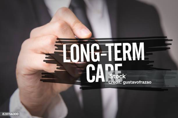 Longterm Care Stock Photo - Download Image Now - Care, Long, Text