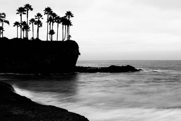 istock Long exposure of waves moving at a California beach 828190696