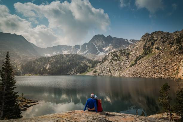 istock Pine Creek Lake Couple 828220634