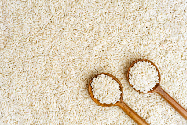 istock Organic sticky rice or glutinous rice 828239898