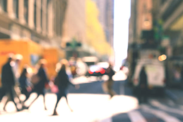istock Rush hour with defocused and grain texture of traffic jam 828262486