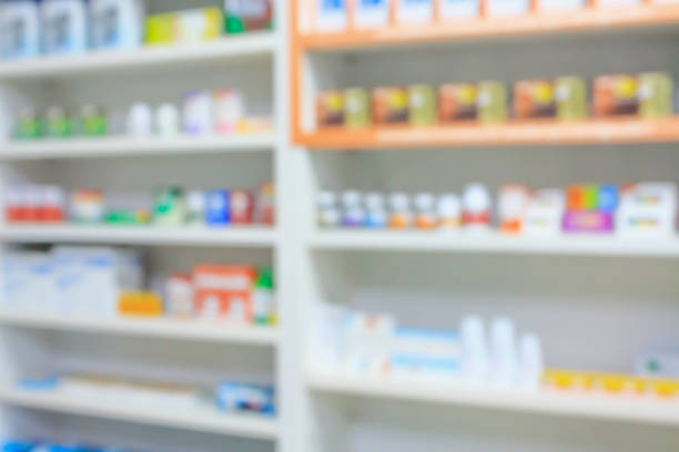 istock blur medicines shelves in the pharmacy 828299450