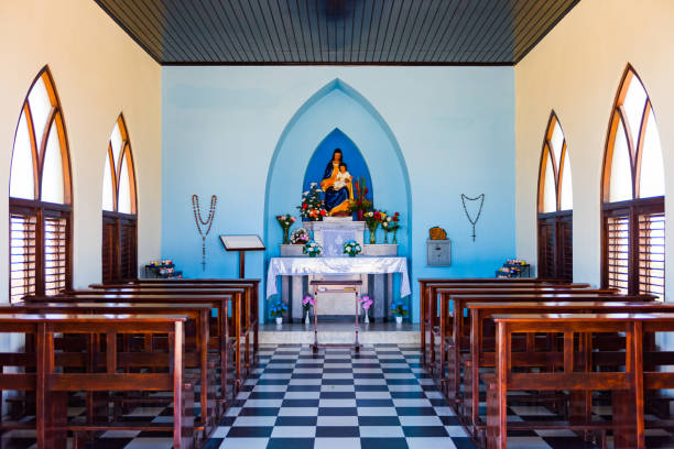 istock Aruba - Alto Vista Chapel Interior 828310926