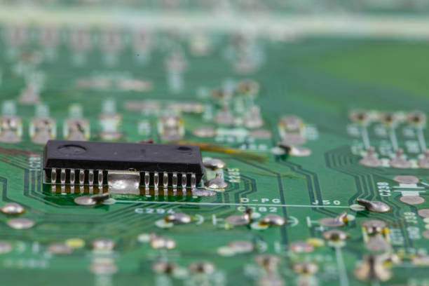 istock Macro of circuit board 828313766