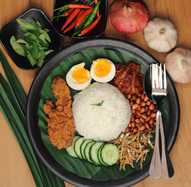 istock Malaysian nasi lemak food 828327148