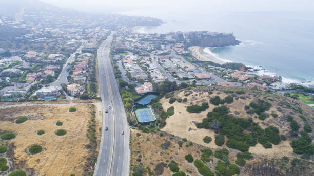 istock Aerial View of Crystal Cove State Beach 828338482