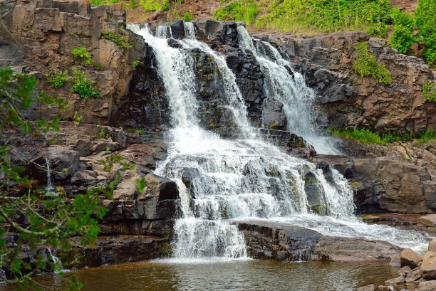 Middle Falls at Gooseberry Falls State Park