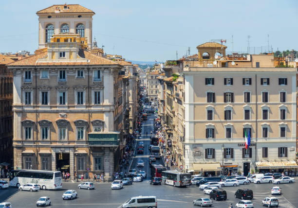 istock Majestic architecture of Rome, Italy 828392792
