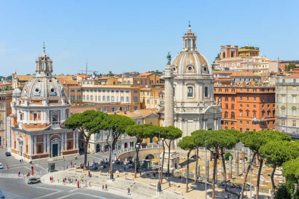 istock Majestic architecture of Rome, Italy 828393148