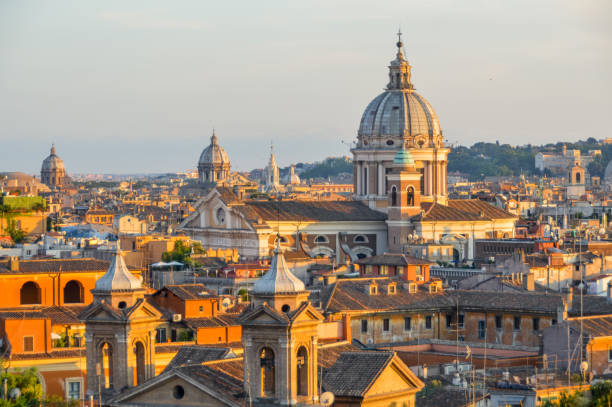 istock Majestic architecture of Rome, Italy 828399468