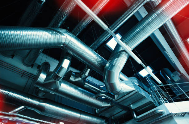 istock Equipment, cables, ducts and piping 828399698